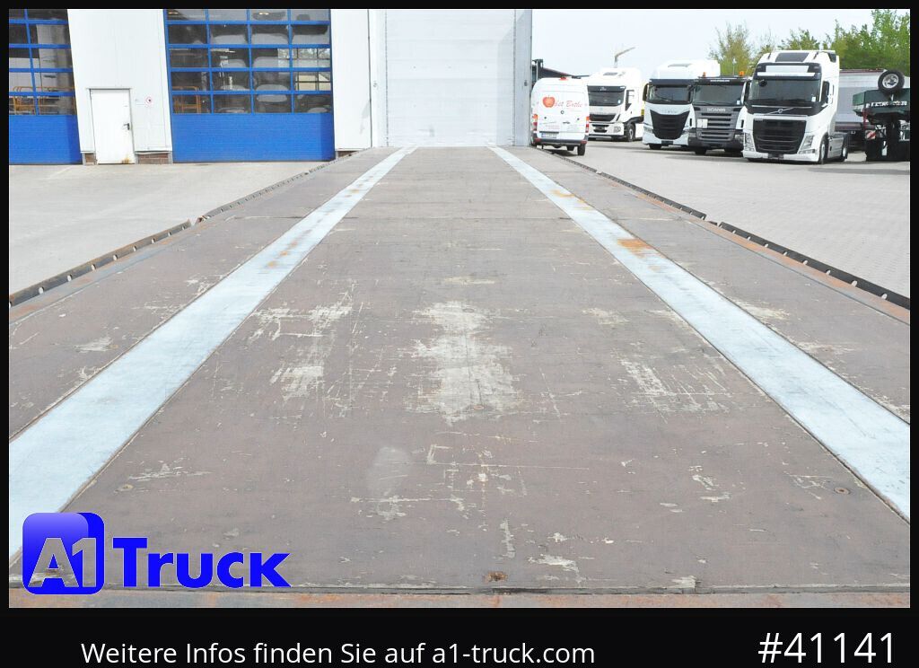 KOEGEL SNCO 24, Plattform, Alufelgen, 1 Vorbesitzer - Semirremolque plataforma/ Caja abierta: foto 2 KOEGEL SNCO 24, Plattform, Alufelgen, 1 Vorbesitzer - Semirremolque plataforma/ Caja abierta: foto 2