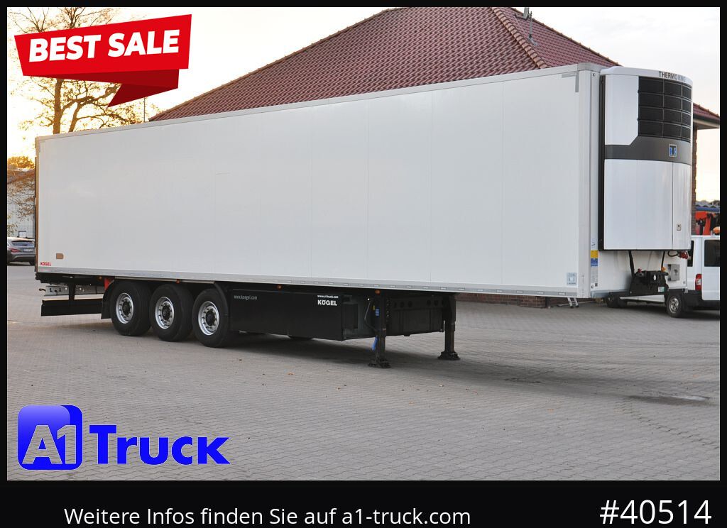 KOEGEL ThermoKing A400, Doppelstock, Blumenbreit - Frigorífico semirremolque: foto 1 KOEGEL ThermoKing A400, Doppelstock, Blumenbreit - Frigorífico semirremolque: foto 1
