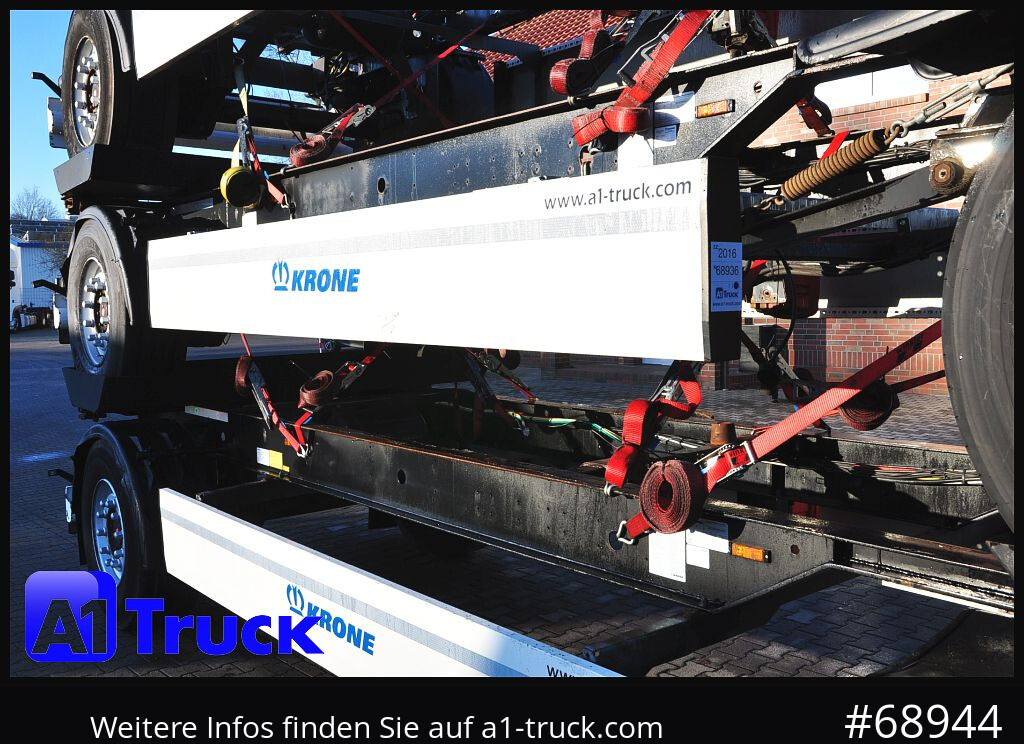 KRONE 3 er Paket Standard BDF, Bj 2017 SAF Achse - Portacontenedore/ Intercambiable remolque: foto 3 KRONE 3 er Paket Standard BDF, Bj 2017 SAF Achse - Portacontenedore/ Intercambiable remolque: foto 3