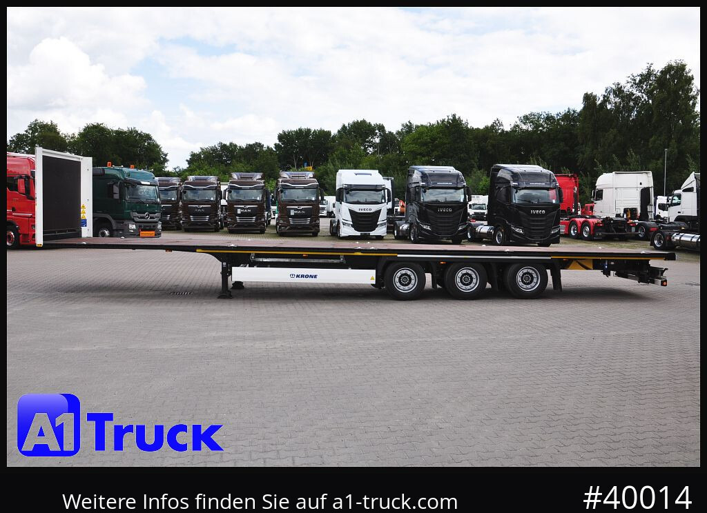 Semirremolque plataforma/ Caja abierta nuevo KRONE 5 x SD, Mega, Twistlock, Container, NEU: foto 12