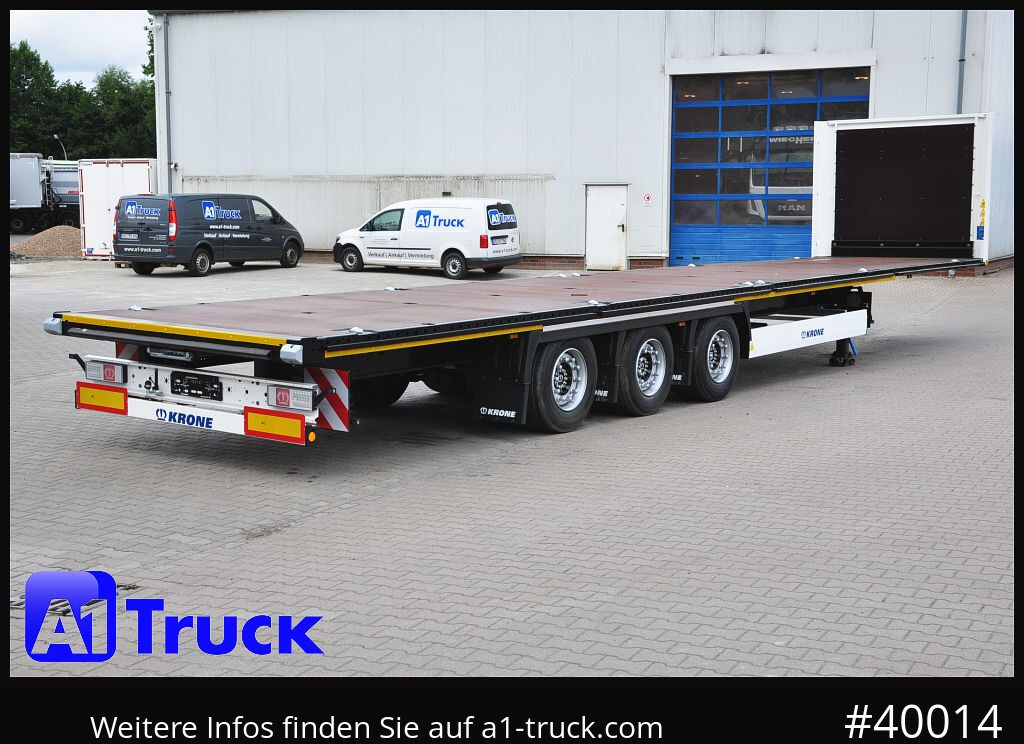 Semirremolque plataforma/ Caja abierta nuevo KRONE 5 x SD, Mega, Twistlock, Container, NEU: foto 9