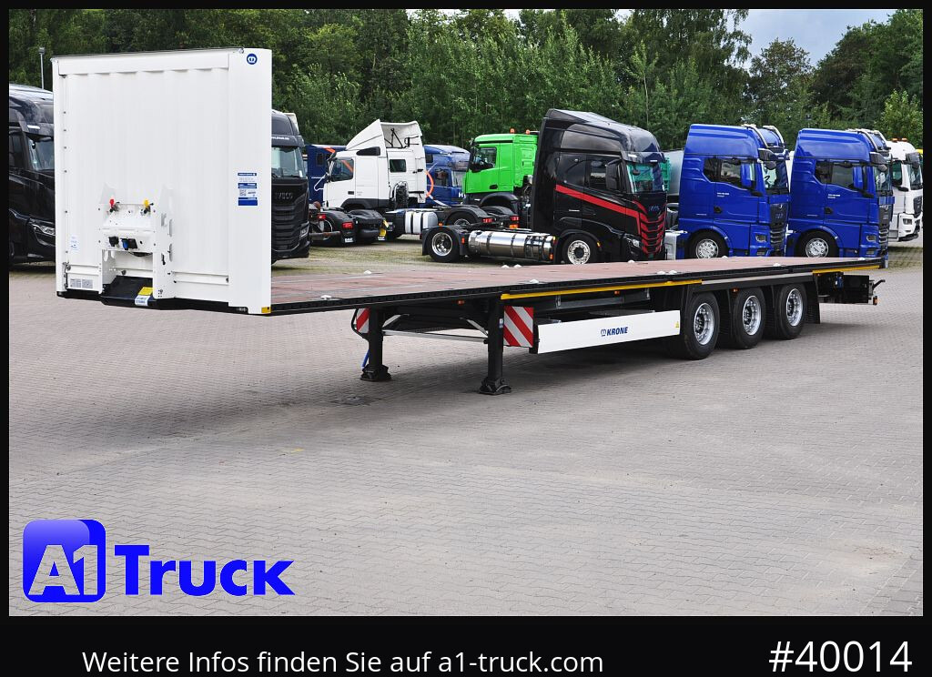 Semirremolque plataforma/ Caja abierta nuevo KRONE 5 x SD, Mega, Twistlock, Container, NEU: foto 13