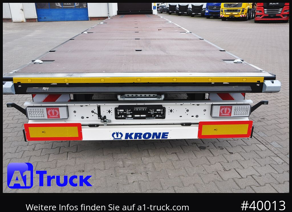 Semirremolque plataforma/ Caja abierta KRONE 5 x SD, Mega, Twistlock, Container, NEU: foto 7