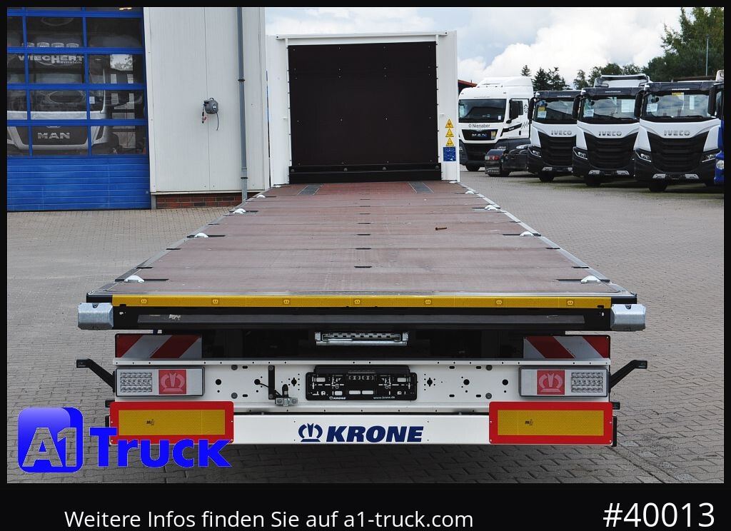 Semirremolque plataforma/ Caja abierta KRONE 5 x SD, Mega, Twistlock, Container, NEU: foto 10