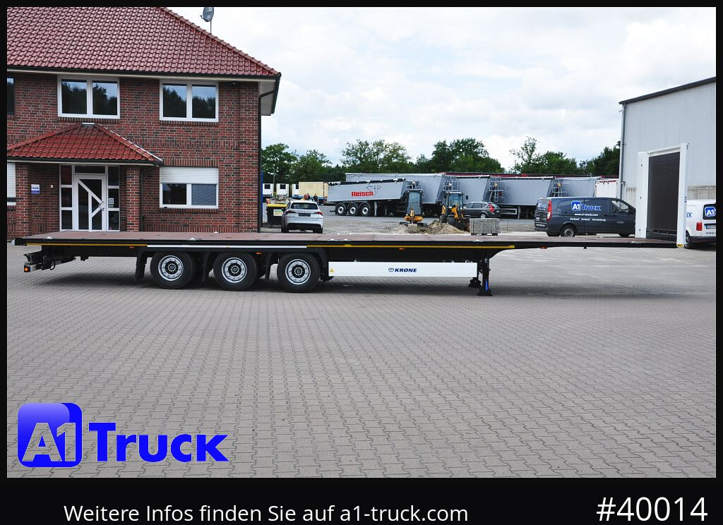Semirremolque plataforma/ Caja abierta nuevo KRONE 5 x SD, Mega, Twistlock, Container, NEU: foto 8