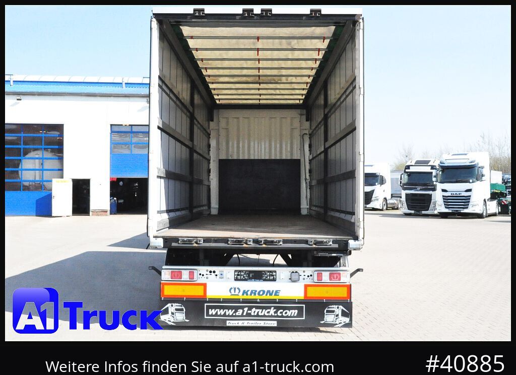 KRONE AZP 18, Festaufbau, VDI 2700, Code XL, TÜV 10-2026 - Remolque con toldo: foto 5 KRONE AZP 18, Festaufbau, VDI 2700, Code XL, TÜV 10-2026 - Remolque con toldo: foto 5
