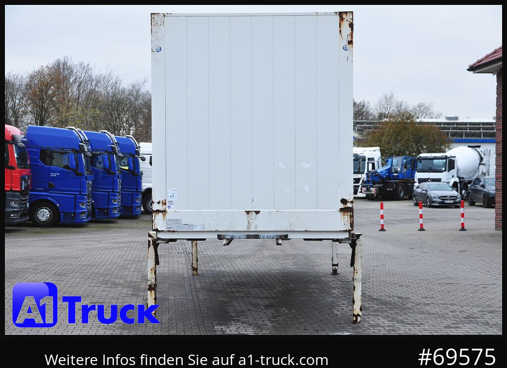 Caja cerrada KRONE BDF 7,45 Koffer,  Textil 2750mm innen, 20 x vorhanden: foto 15