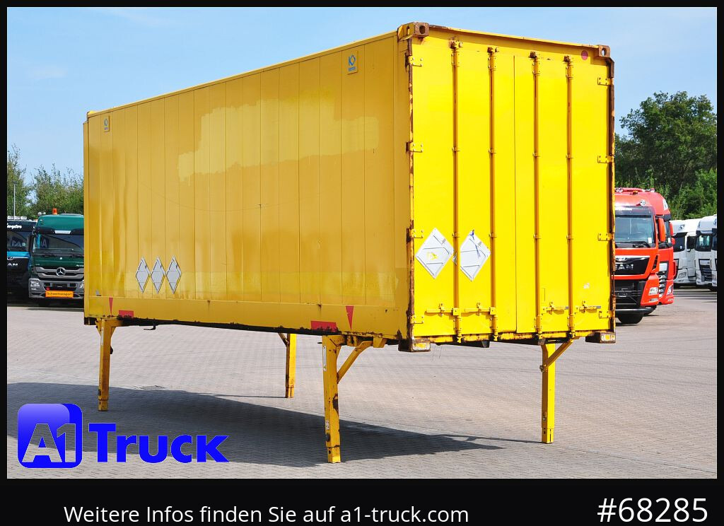Caja cerrada KRONE BDF, 7,82 Container, 2800mm innen, Doppelstock.: foto 11