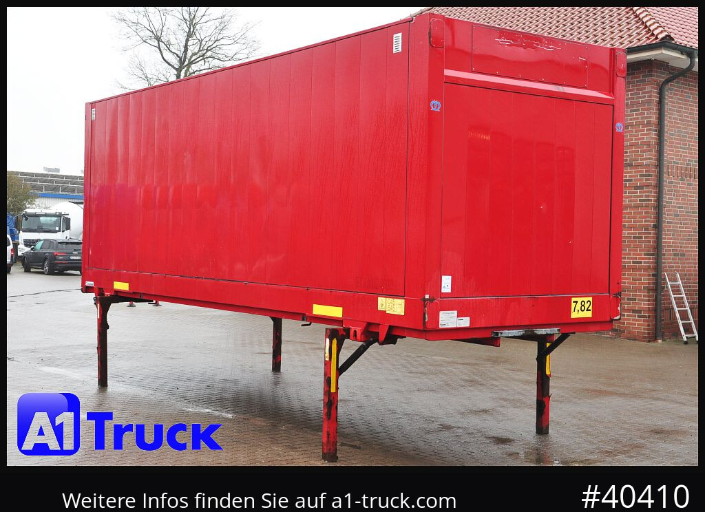 KRONE BDF 7,82 Wechselbrücke, 2680mm Innenhöhe. - Caja cerrada: foto 1 KRONE BDF 7,82 Wechselbrücke, 2680mm Innenhöhe. - Caja cerrada: foto 1