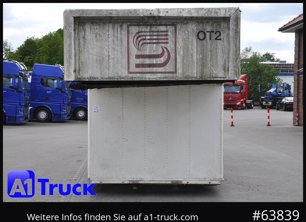Caja cerrada KRONE Container Lager, kann verladen werden 6,3 + 2 Meter: foto 13