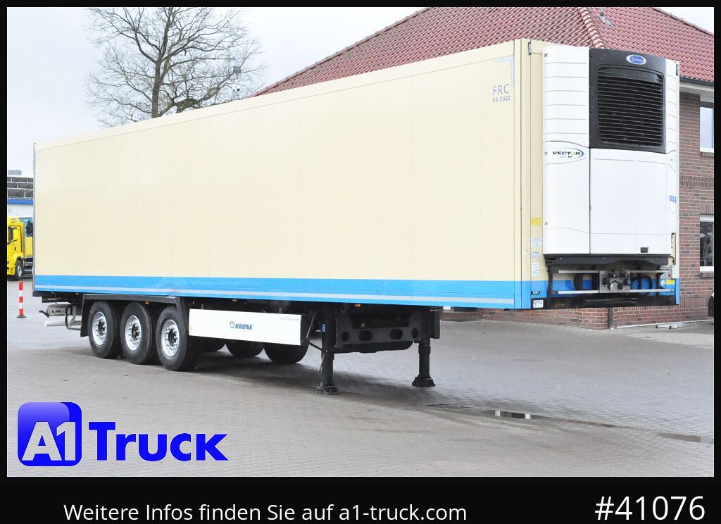 KRONE FP 60, Carrier Vector 1950MT, Multitemp, - Frigorífico semirremolque: foto 1 KRONE FP 60, Carrier Vector 1950MT, Multitemp, - Frigorífico semirremolque: foto 1