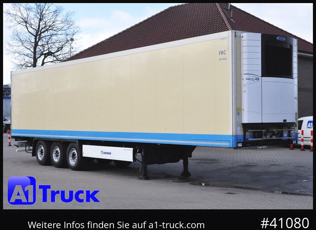 KRONE FP 60, Carrier Vector 1950MT, Multitemp, - Frigorífico semirremolque: foto 1 KRONE FP 60, Carrier Vector 1950MT, Multitemp, - Frigorífico semirremolque: foto 1