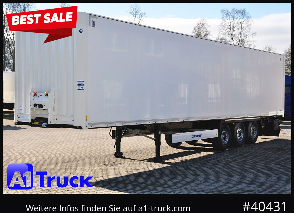 KRONE SD NEU, Lift, Code XL, VDI 2700, SOFORT - Caja cerrada semirremolque: foto 1 KRONE SD NEU, Lift, Code XL, VDI 2700, SOFORT - Caja cerrada semirremolque: foto 1