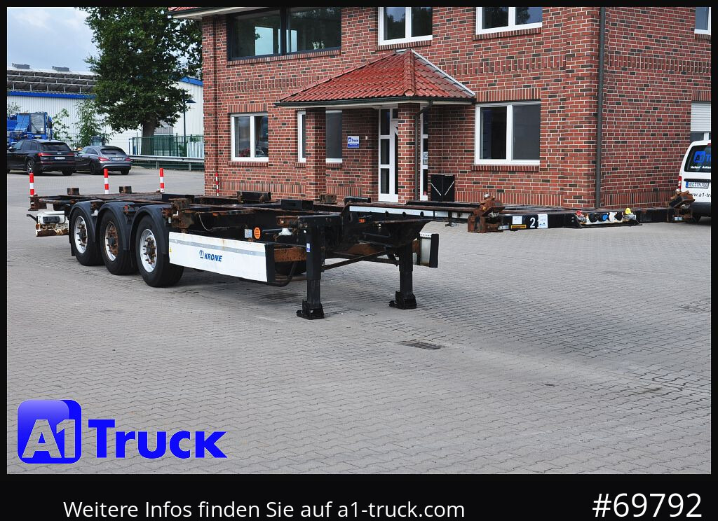 KRONE SDC, Containerchassis, 2x20/30/40 - Portacontenedore/ Intercambiable semirremolque: foto 1 KRONE SDC, Containerchassis, 2x20/30/40 - Portacontenedore/ Intercambiable semirremolque: foto 1