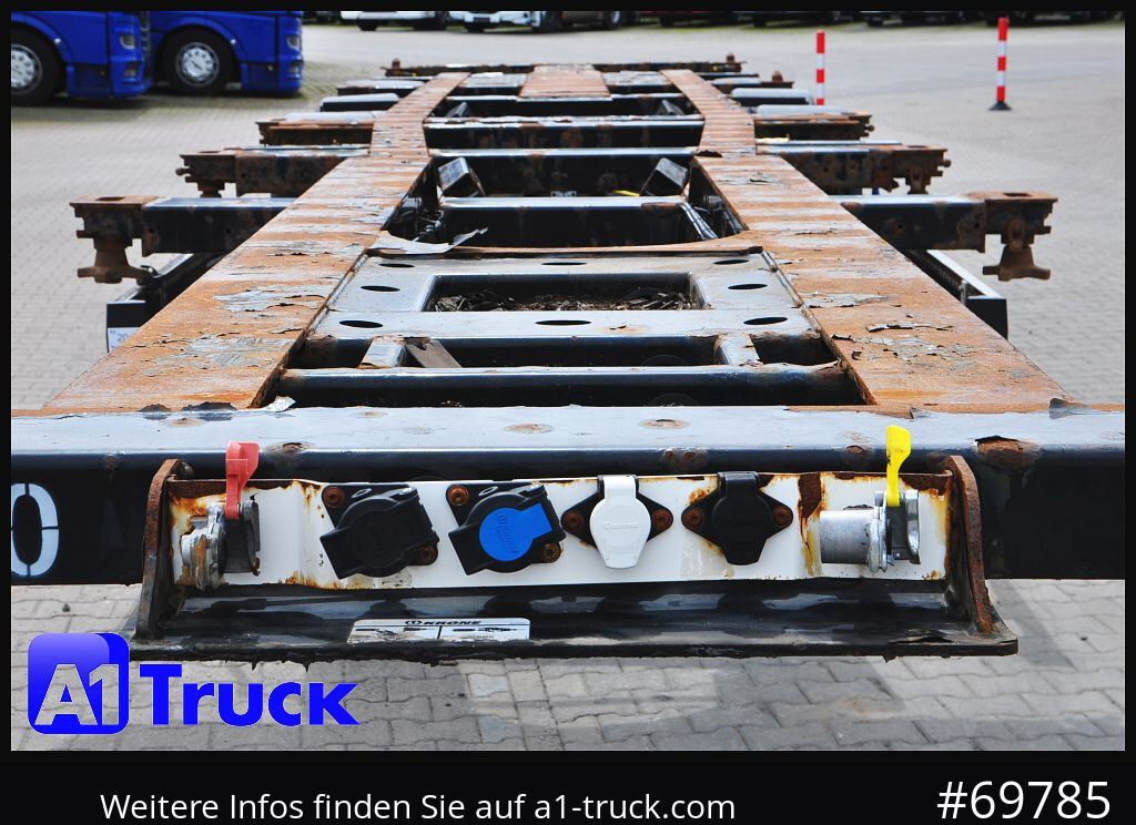 KRONE SDC, Lift SAF, 2x20/30/40 - Portacontenedore/ Intercambiable semirremolque: foto 5 KRONE SDC, Lift SAF, 2x20/30/40 - Portacontenedore/ Intercambiable semirremolque: foto 5