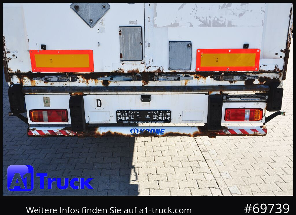 KRONE SDK 27, Koffer, Textil, 1 Vorbesitzer - Caja cerrada semirremolque: foto 2 KRONE SDK 27, Koffer, Textil, 1 Vorbesitzer - Caja cerrada semirremolque: foto 2
