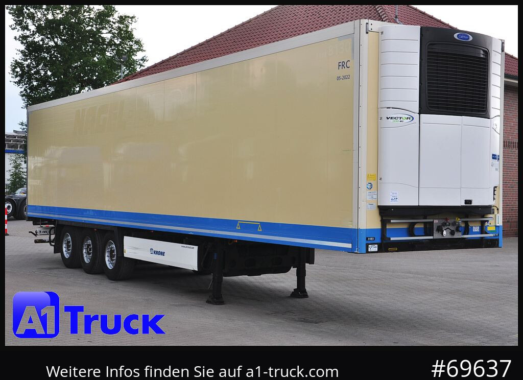 KRONE SDR 27 Carrier 1950 Mt. Doppelstock Lift, - Frigorífico semirremolque: foto 1 KRONE SDR 27 Carrier 1950 Mt. Doppelstock Lift, - Frigorífico semirremolque: foto 1