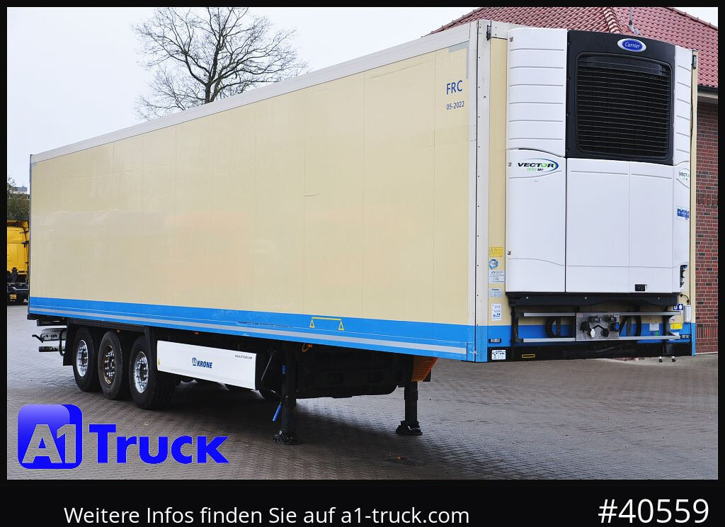 KRONE SDR 27 Carrier 1950 Mt. Doppelstock Lift,TÜV 08/2026 - Frigorífico semirremolque: foto 1 KRONE SDR 27 Carrier 1950 Mt. Doppelstock Lift,TÜV 08/2026 - Frigorífico semirremolque: foto 1