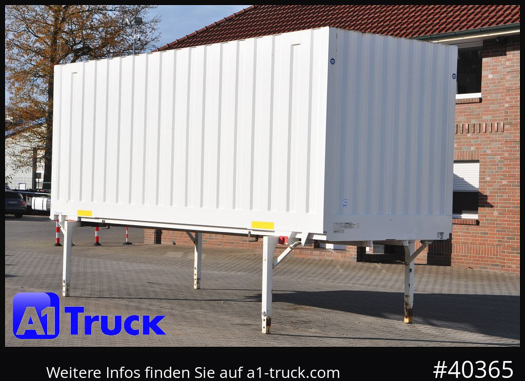 KRONE WB 7,45 Wechselbrücke, 2720mm innen, Portaltür - Caja cerrada: foto 1 KRONE WB 7,45 Wechselbrücke, 2720mm innen, Portaltür - Caja cerrada: foto 1