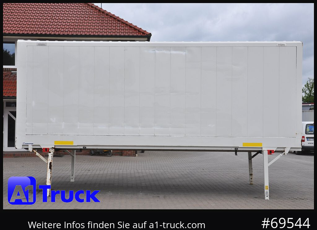 Caja cerrada KRONE WB BDF 7,45 Koffer,  2750mm innen, 20 x vorhanden: foto 9