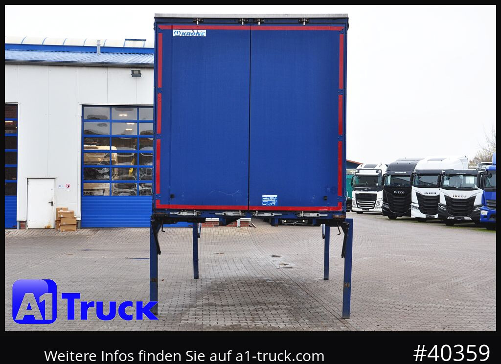 Toldo carrocería KRONE Wechselbrücke 7,45, Code XL, Bordwand, neue Plane: foto 10 Toldo carrocería KRONE Wechselbrücke 7,45, Code XL, Bordwand, neue Plane: foto 10