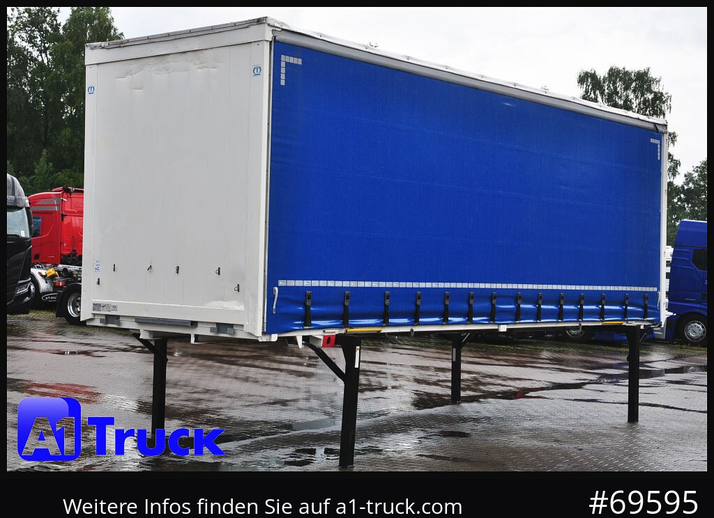 Toldo carrocería KRONE Wechselbrücke 7,82 , neue Plane, 2650mm innen: foto 13