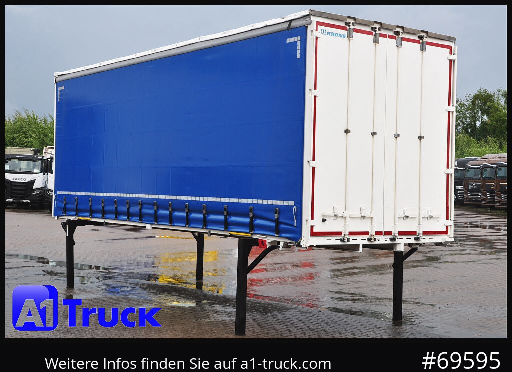 Toldo carrocería KRONE Wechselbrücke 7,82 , neue Plane, 2650mm innen: foto 11