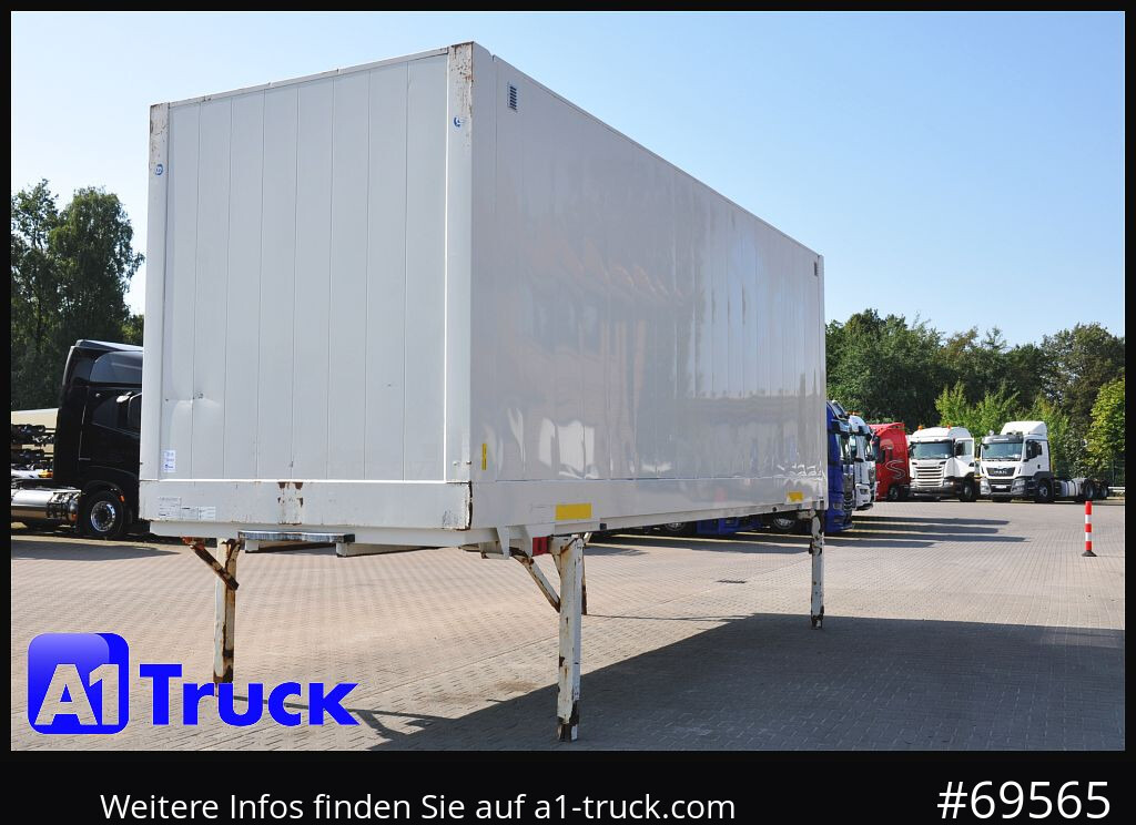 Caja cerrada KRONE Wechselbrücke BDF 7,45 Koffer,  Textil 2750mm innen, 20 x vorhanden: foto 6
