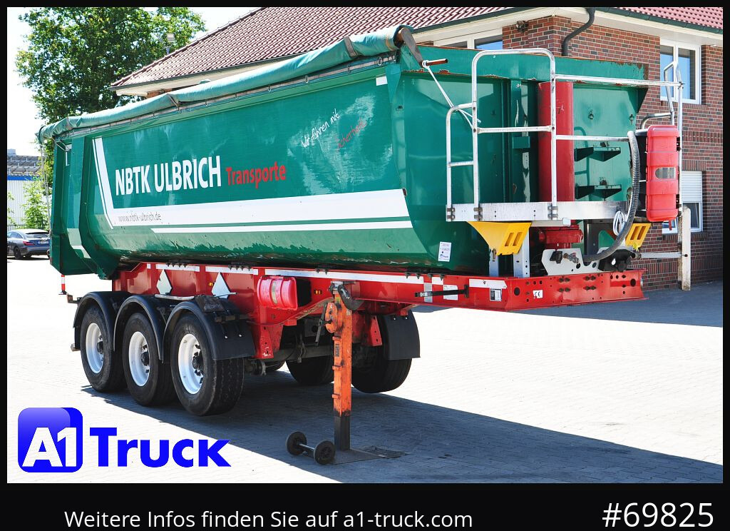 LANGENDORF SKS-HS 24-30, 26m³, Stahl Lift, Alufelgen, - Volquete semirremolque: foto 1 LANGENDORF SKS-HS 24-30, 26m³, Stahl Lift, Alufelgen, - Volquete semirremolque: foto 1