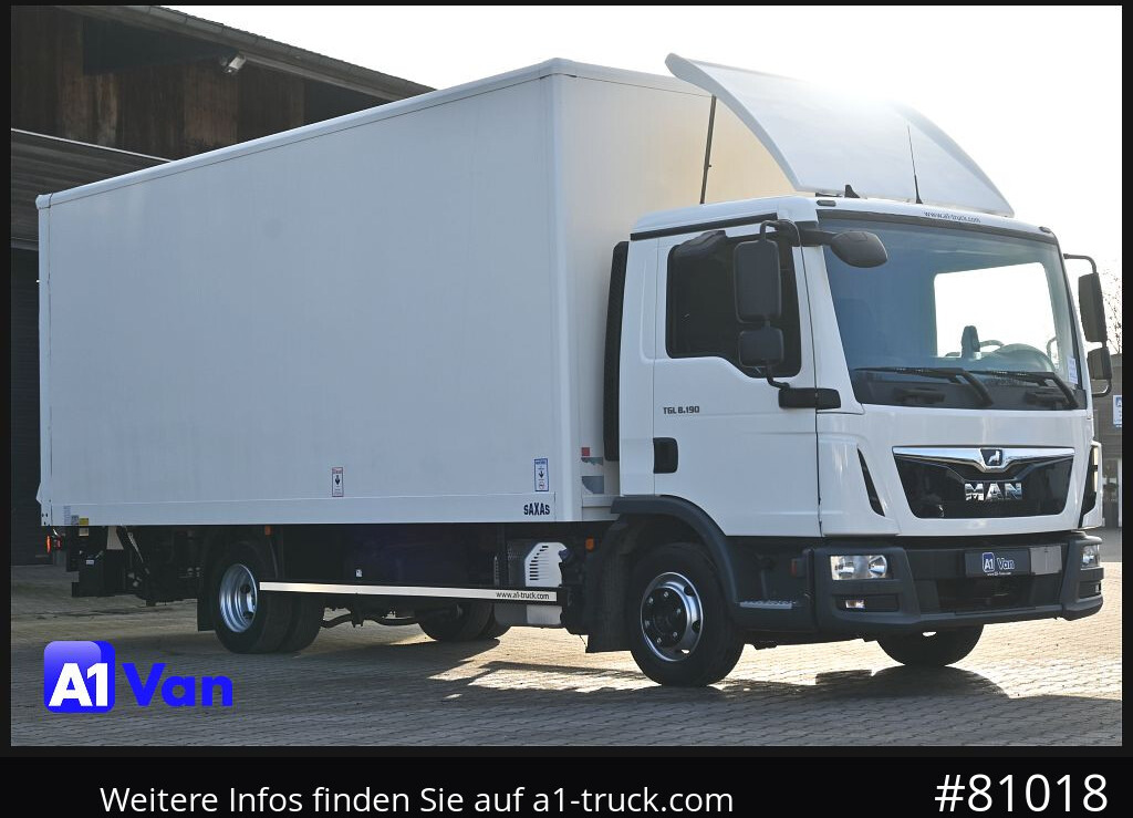 MAN TGL 8.190 4x2, Klima, LBW, Rockinger - Furgoneta: foto 1 MAN TGL 8.190 4x2, Klima, LBW, Rockinger - Furgoneta: foto 1