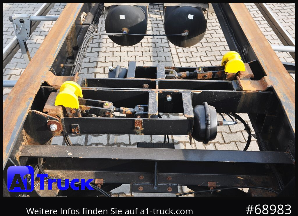MEILLER HKM, Luft, Schlitten, Abrollanhänger - Remolque multilift/ Portacontenedores de cadenas: foto 2 MEILLER HKM, Luft, Schlitten, Abrollanhänger - Remolque multilift/ Portacontenedores de cadenas: foto 2