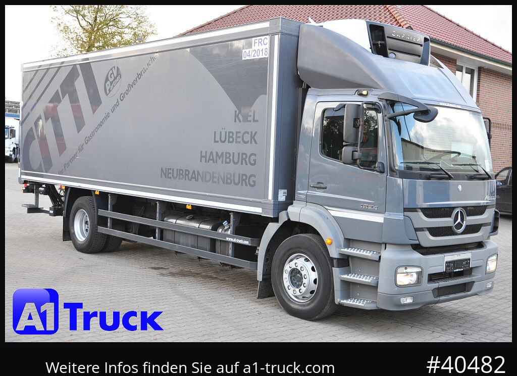 MERCEDES-BENZ 1824 LL Carrier 950 Mt, 3 Kammern, Automatik - Frigorífico camión: foto 1 MERCEDES-BENZ 1824 LL Carrier 950 Mt, 3 Kammern, Automatik - Frigorífico camión: foto 1