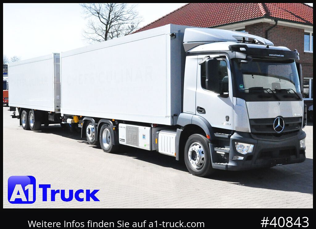 MERCEDES-BENZ 2540 Actros, Carrier 1150, durchladbar, Wüllhorst - Frigorífico camión: foto 1 MERCEDES-BENZ 2540 Actros, Carrier 1150, durchladbar, Wüllhorst - Frigorífico camión: foto 1