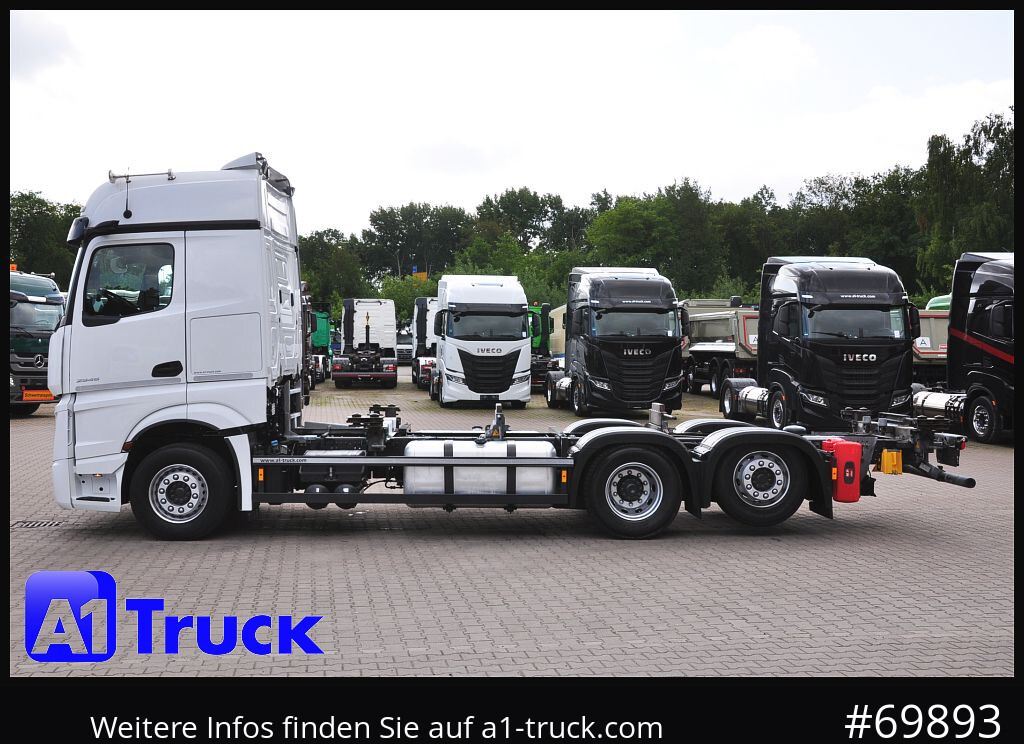 Portacontenedore/ Intercambiable camión MERCEDES-BENZ 2545, Multi BDF, Wechsler, 7.45-7.82, MIDI, LIftachse: foto 11