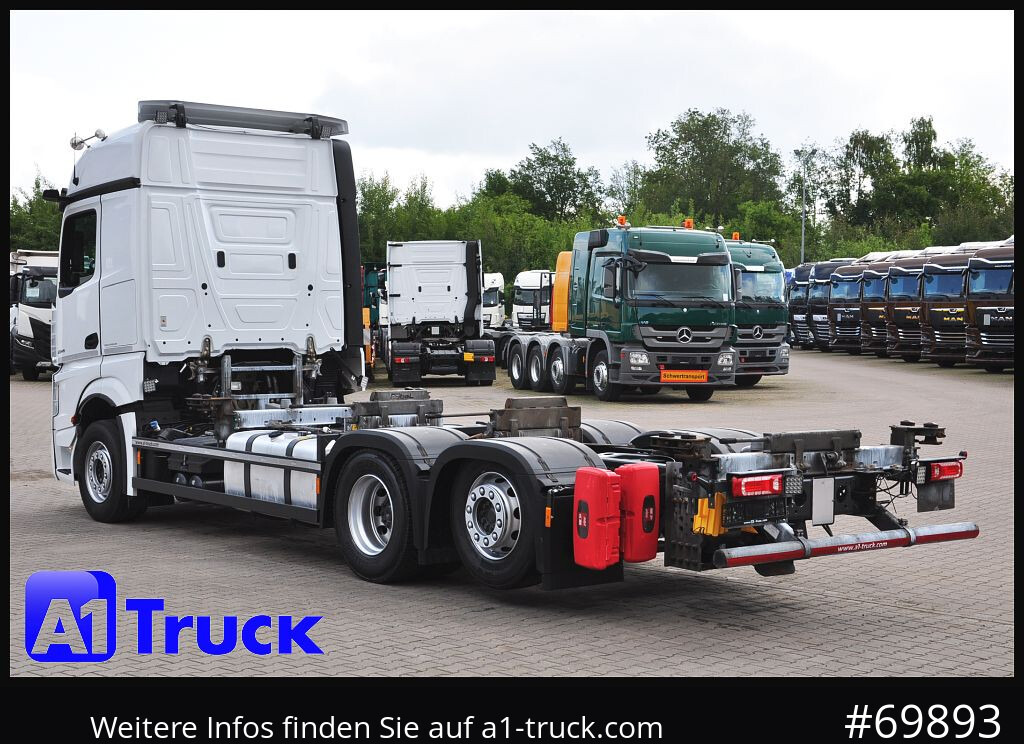Portacontenedore/ Intercambiable camión MERCEDES-BENZ 2545, Multi BDF, Wechsler, 7.45-7.82, MIDI, LIftachse: foto 10
