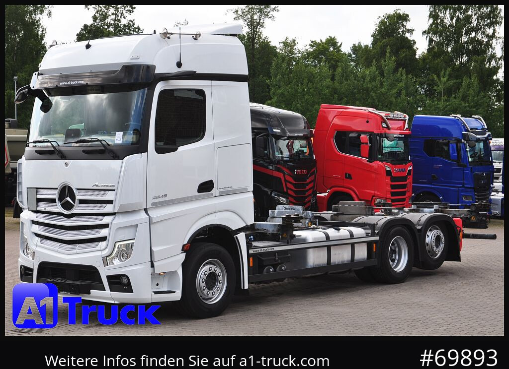 Portacontenedore/ Intercambiable camión MERCEDES-BENZ 2545, Multi BDF, Wechsler, 7.45-7.82, MIDI, LIftachse: foto 12