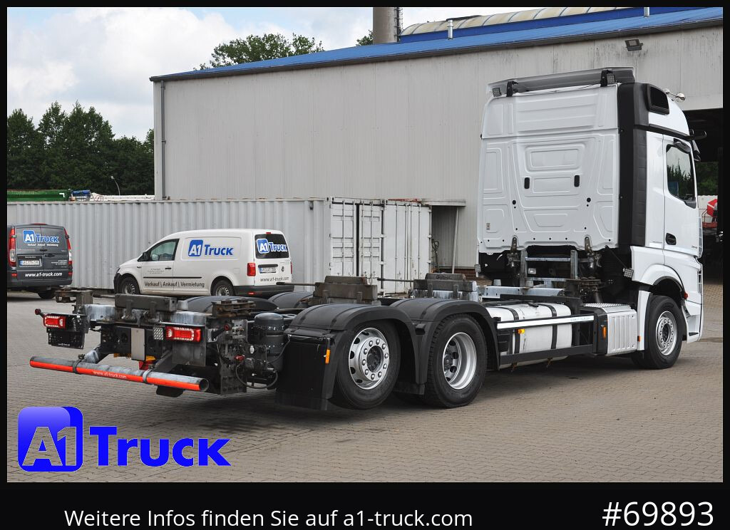 Portacontenedore/ Intercambiable camión MERCEDES-BENZ 2545, Multi BDF, Wechsler, 7.45-7.82, MIDI, LIftachse: foto 9