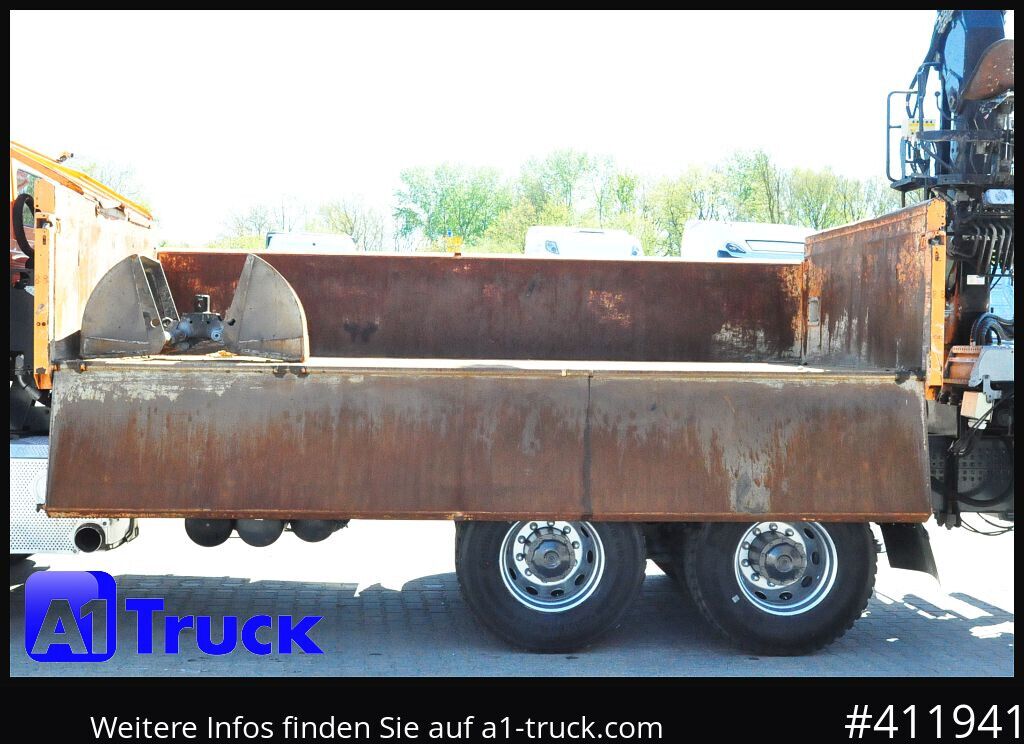 MERCEDES-BENZ 3344 MP3 Actros 6x4 Meiller Jonsered 1300 RS - Volquete camión, Camión grúa: foto 4 MERCEDES-BENZ 3344 MP3 Actros 6x4 Meiller Jonsered 1300 RS - Volquete camión, Camión grúa: foto 4