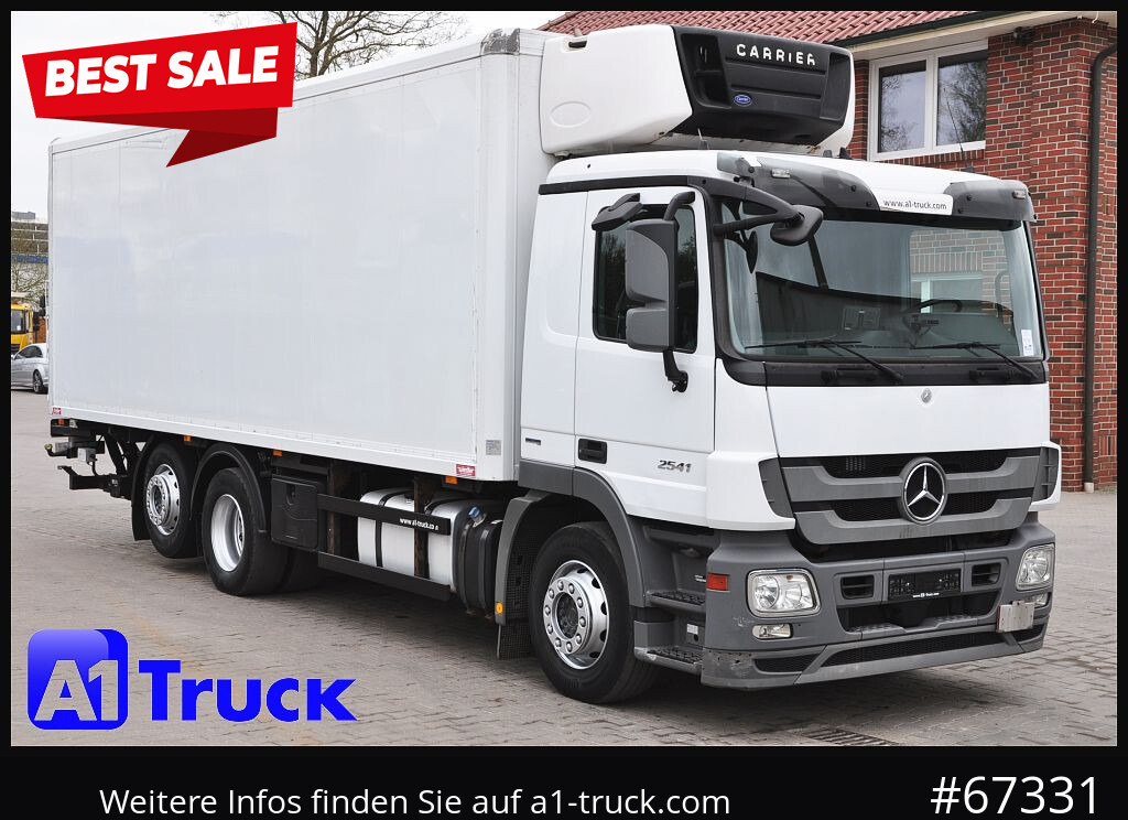 MERCEDES-BENZ Actros 2541 2544 Carrier 950 Bär LBW 2t. - Frigorífico camión: foto 1 MERCEDES-BENZ Actros 2541 2544 Carrier 950 Bär LBW 2t. - Frigorífico camión: foto 1