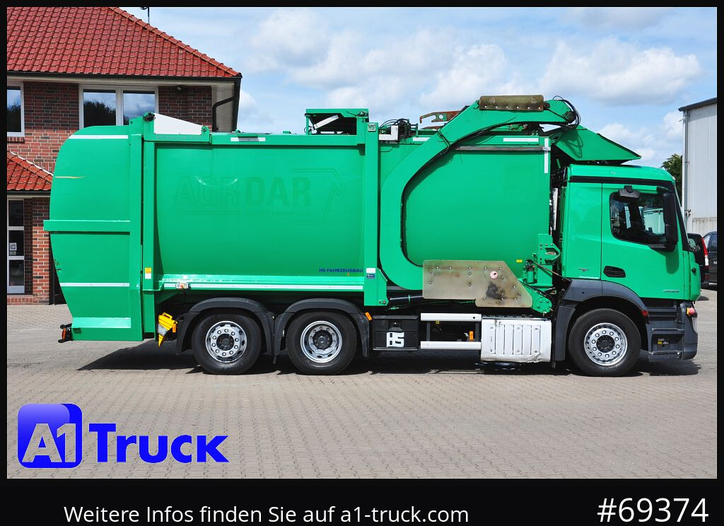 Leasing financiero de MERCEDES-BENZ Antos 2533, HS Millenium XXL37 Überkopflader, leasing MERCEDES-BENZ Antos 2533, HS Millenium XXL37 Überkopflader,: foto 8