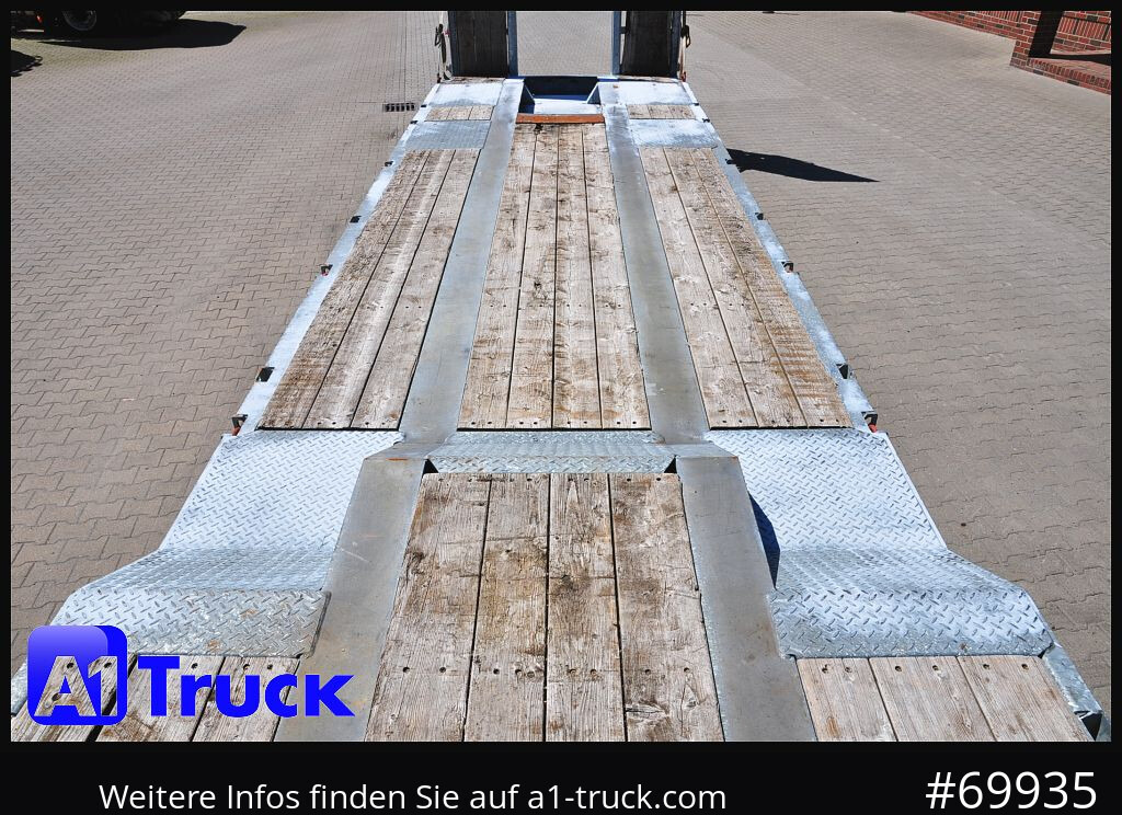 MUELLER-MITTELTAL T4 Profi, 4 achs Tieflader, hydr. Rampen, - Góndola rebajadas remolque: foto 4 MUELLER-MITTELTAL T4 Profi, 4 achs Tieflader, hydr. Rampen, - Góndola rebajadas remolque: foto 4