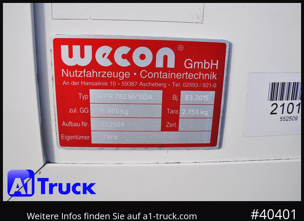WECON WPR 782 NVSGA, Jumbo verzinkt, durchladbar - Otros: foto 4 WECON WPR 782 NVSGA, Jumbo verzinkt, durchladbar - Otros: foto 4