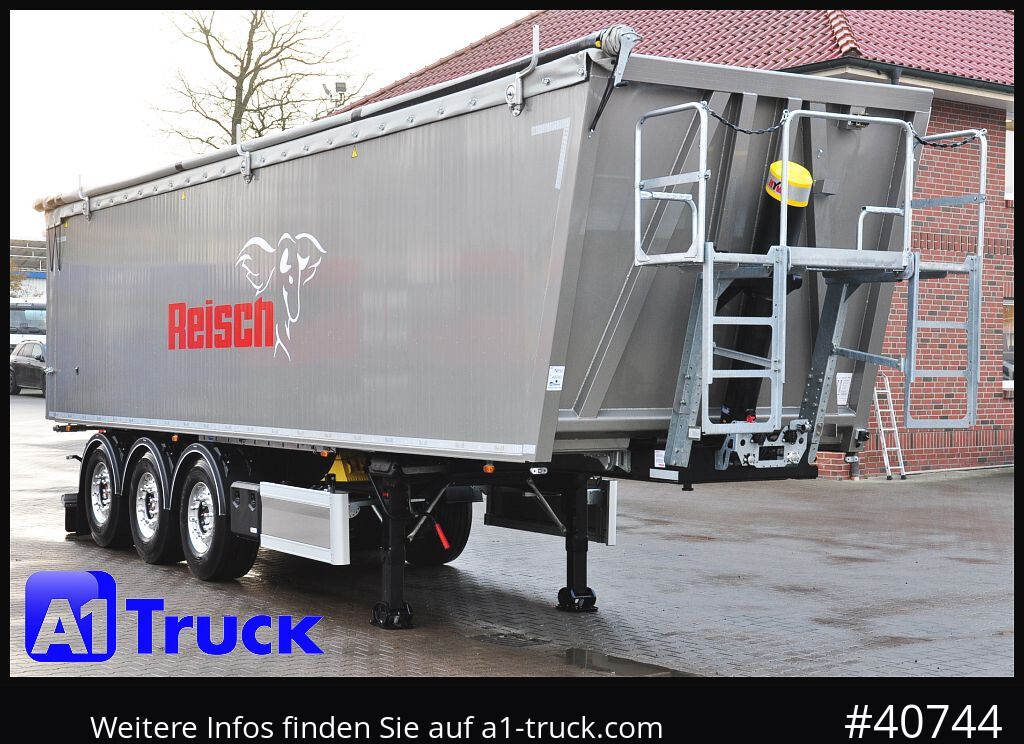 REISCH RHKS, Alu 50m³, NEU Kombitüren, Lift Alu, LED - Volquete semirremolque: foto 1 REISCH RHKS, Alu 50m³, NEU Kombitüren, Lift Alu, LED - Volquete semirremolque: foto 1