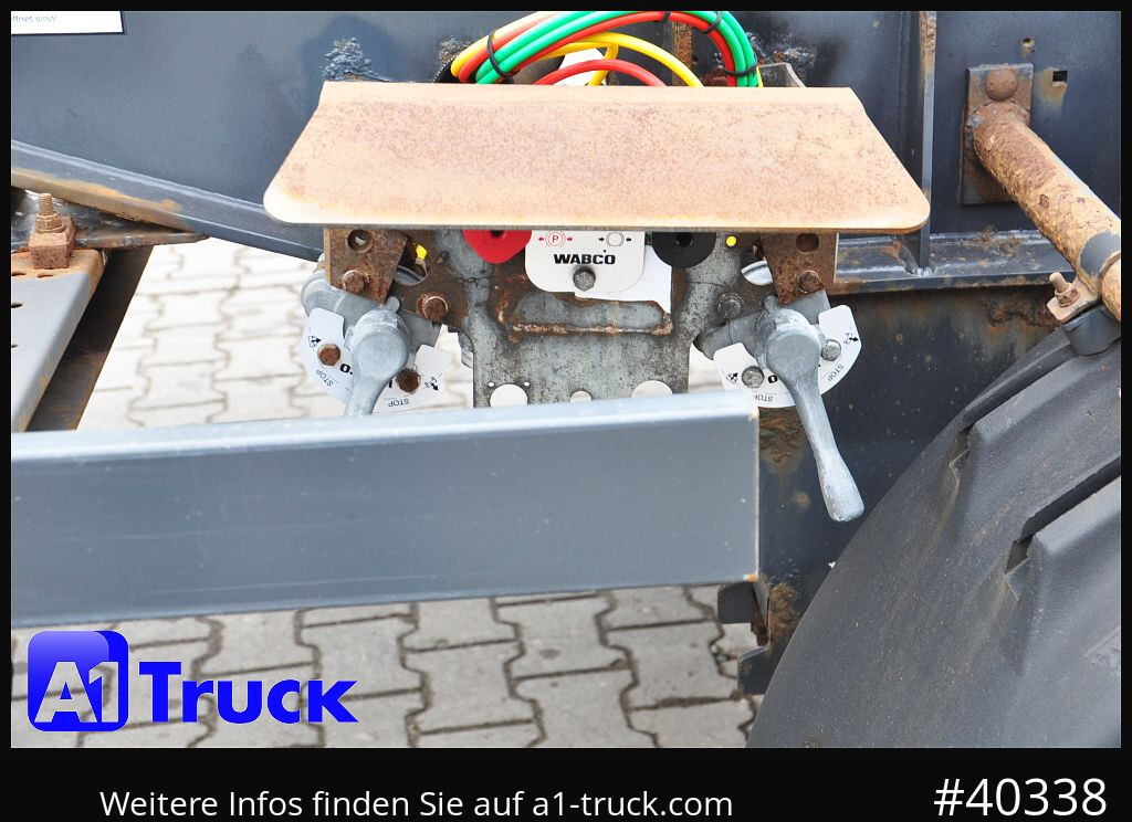 SCHMITZ ACF 18 Luft SAF TüV 07-2026, - Remolque multilift/ Portacontenedores de cadenas: foto 5 SCHMITZ ACF 18 Luft SAF TüV 07-2026, - Remolque multilift/ Portacontenedores de cadenas: foto 5