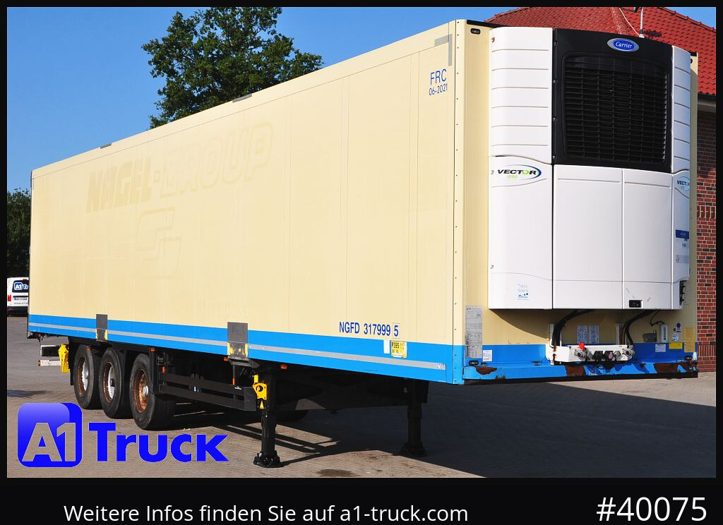 SCHMITZ SKO FP60, Carrier 1950. Doppelstock Lift, - Frigorífico semirremolque: foto 1 SCHMITZ SKO FP60, Carrier 1950. Doppelstock Lift, - Frigorífico semirremolque: foto 1