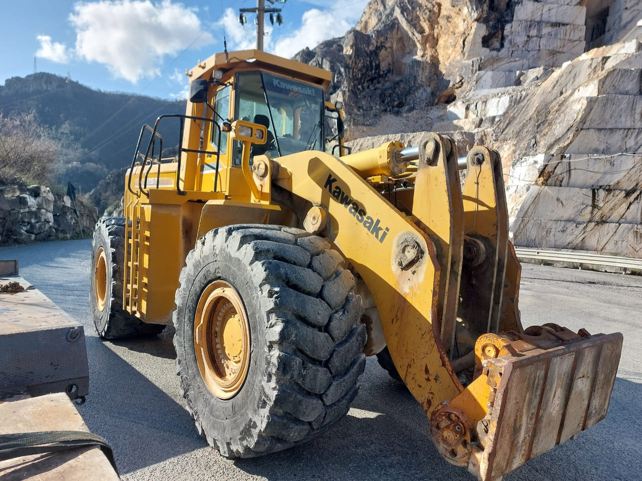 KAWASAKI 115ZV-2 - Cargadora de ruedas: foto 5 KAWASAKI 115ZV-2 - Cargadora de ruedas: foto 5