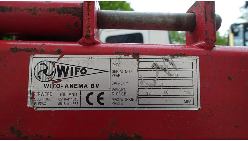 Wifo Lepelbord euro aansluiting - Cazo para Maquinaria agrícola: foto 3 Wifo Lepelbord euro aansluiting - Cazo para Maquinaria agrícola: foto 3
