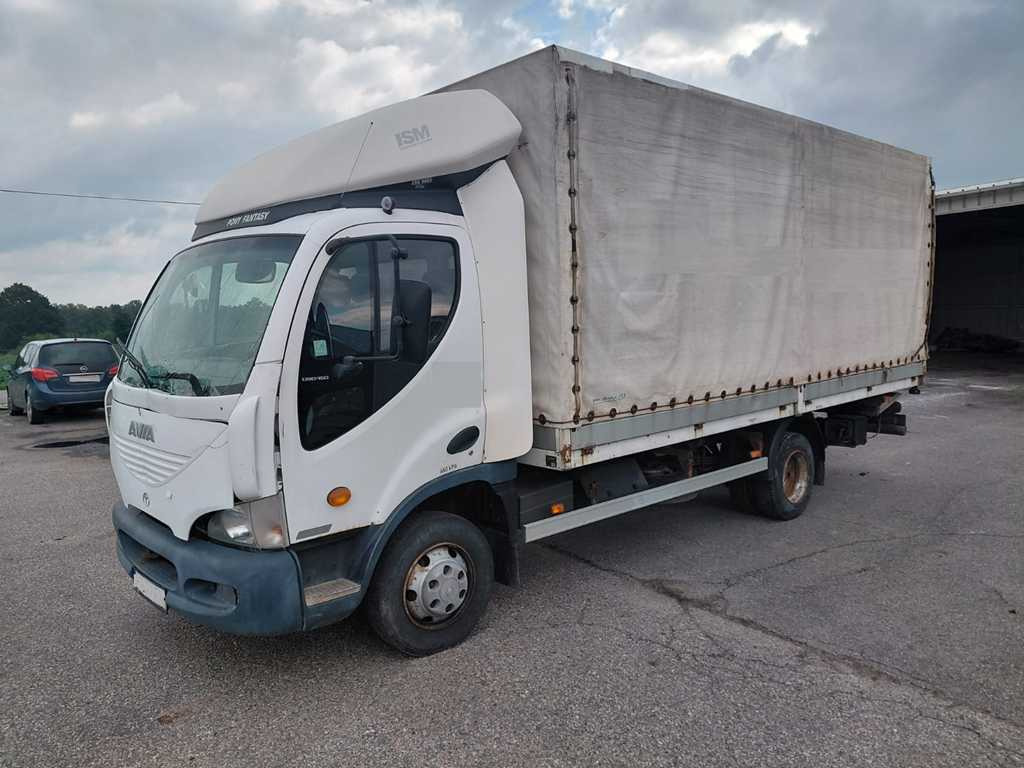 Avia D90, EURO 3, SIDES, HYDRAULIC FRONT - Camión lona: foto 1 Avia D90, EURO 3, SIDES, HYDRAULIC FRONT - Camión lona: foto 1