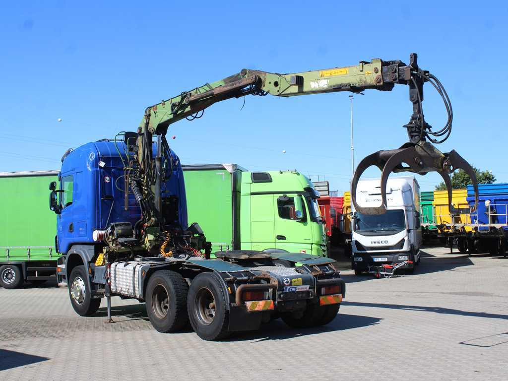 Scania R420, 6x4, EURO 3, HYDRAULIC ARM LOGLIFT F135ZT94A, LIGHTS - Cabeza tractora: foto 5 Scania R420, 6x4, EURO 3, HYDRAULIC ARM LOGLIFT F135ZT94A, LIGHTS - Cabeza tractora: foto 5