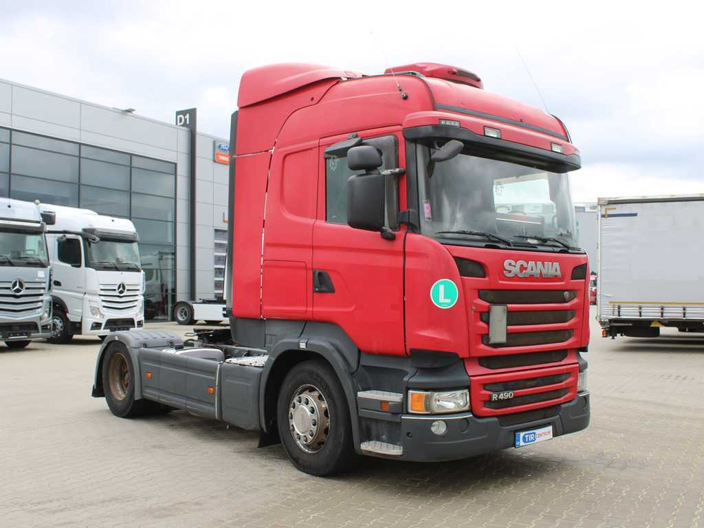 Scania R490, EURO 6, INDEPENDENT AIR CONDITIONING, RETARDER, DUAL-CIRCUIT HYDRAULICS - Cabeza tractora: foto 3 Scania R490, EURO 6, INDEPENDENT AIR CONDITIONING, RETARDER, DUAL-CIRCUIT HYDRAULICS - Cabeza tractora: foto 3